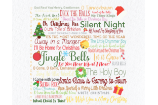 Christmas Art Song Compilation: Graphics for Crafts