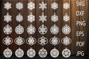Christmas Balls Graphics for Festive Crafts Branding