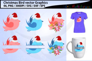 Christmas Birds Love Birds: A Festive Graphics Asset for Crafts