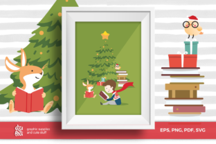 Christmas Card A6 Vector Elements: Perfect for Crafts and Graphics