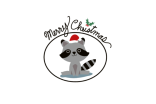Christmas Raccoon: A Charming Addition to Your Embroidery Projects