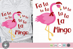Fa La Flamingo, Christmas Flamingo: A Festive Graphics Gem for Crafters
